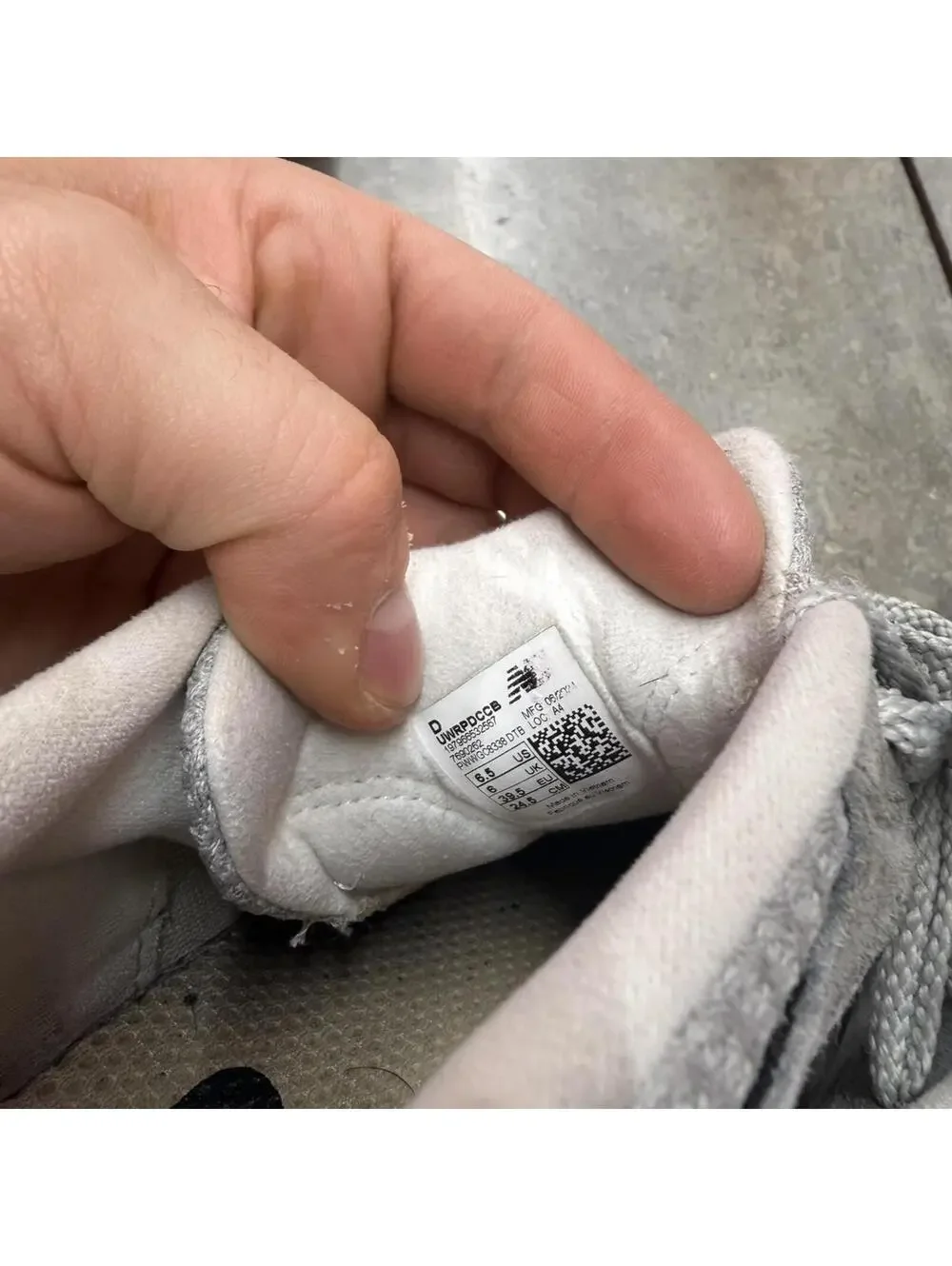 New Balance grey sea